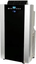 Whynter ARC-14S 14,000 BTU Dual Hose Portable Air Conditioner with Dehumidifier and Fan for Rooms Up to 500 Square Feet, Includes Storage Bag, Platinum/Black, AC Unit Only