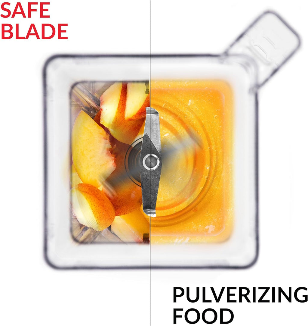 Blendtec Professional 800 - Blender with WildSide+ Jar (90 oz) for Smoothies & Frozen Drinks - Quietest Professional-Grade Power - 11-Speed Touch Slider - Easy to Clean - Black