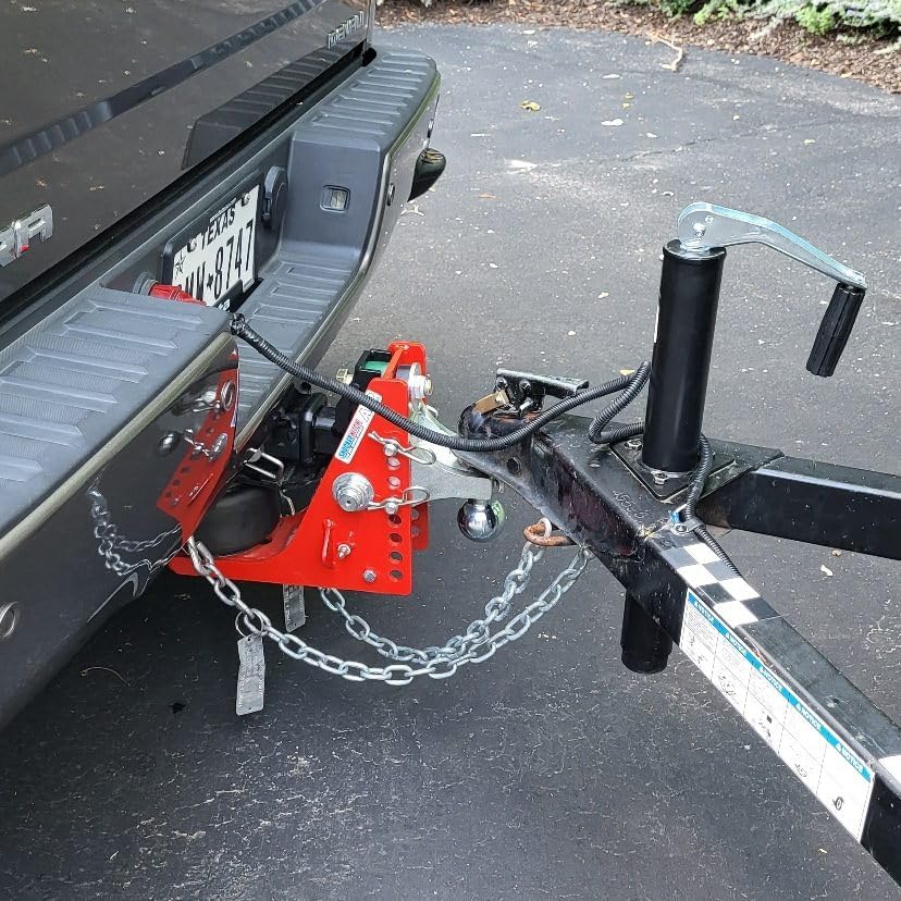 Air Hitch with Combo Ball Mount (2" & 2-5/16" Balls), Fits 2" Hitch - 12,000 lbs