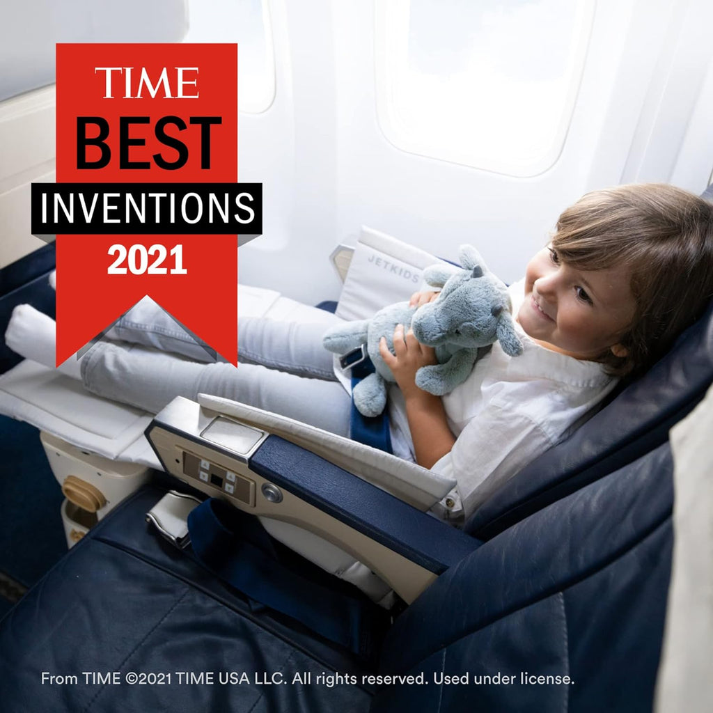 Kids' ride-on luggage and in-flight beds - Help your kids relax and sleep on the plane - Approved by multiple airlines - Best for ages 3 - 7