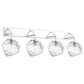63131LED’sP-MSS/CLR 4 Light Wall / Vanity in Mirrored