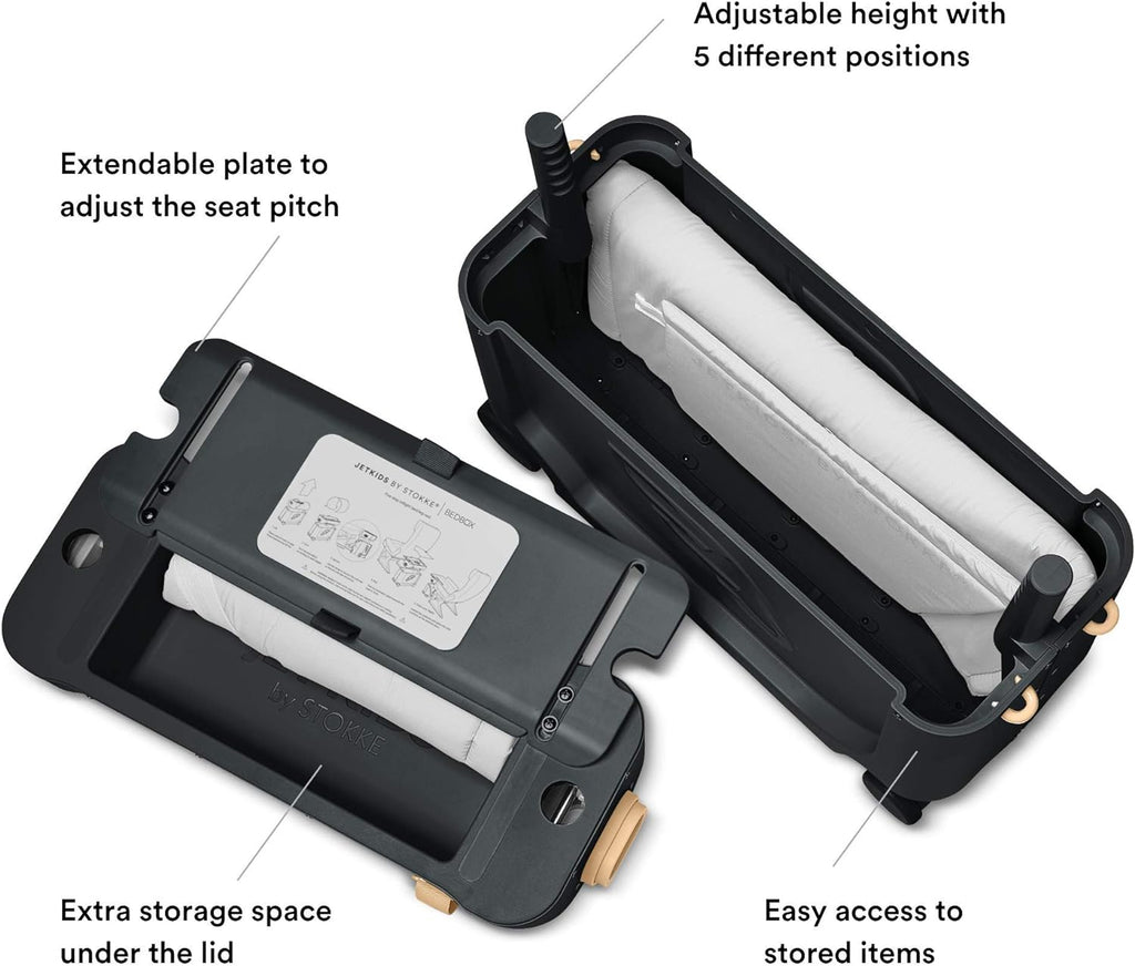 Kids' ride-on luggage and in-flight beds - Help your kids relax and sleep on the plane - Approved by multiple airlines - Best for ages 3 - 7