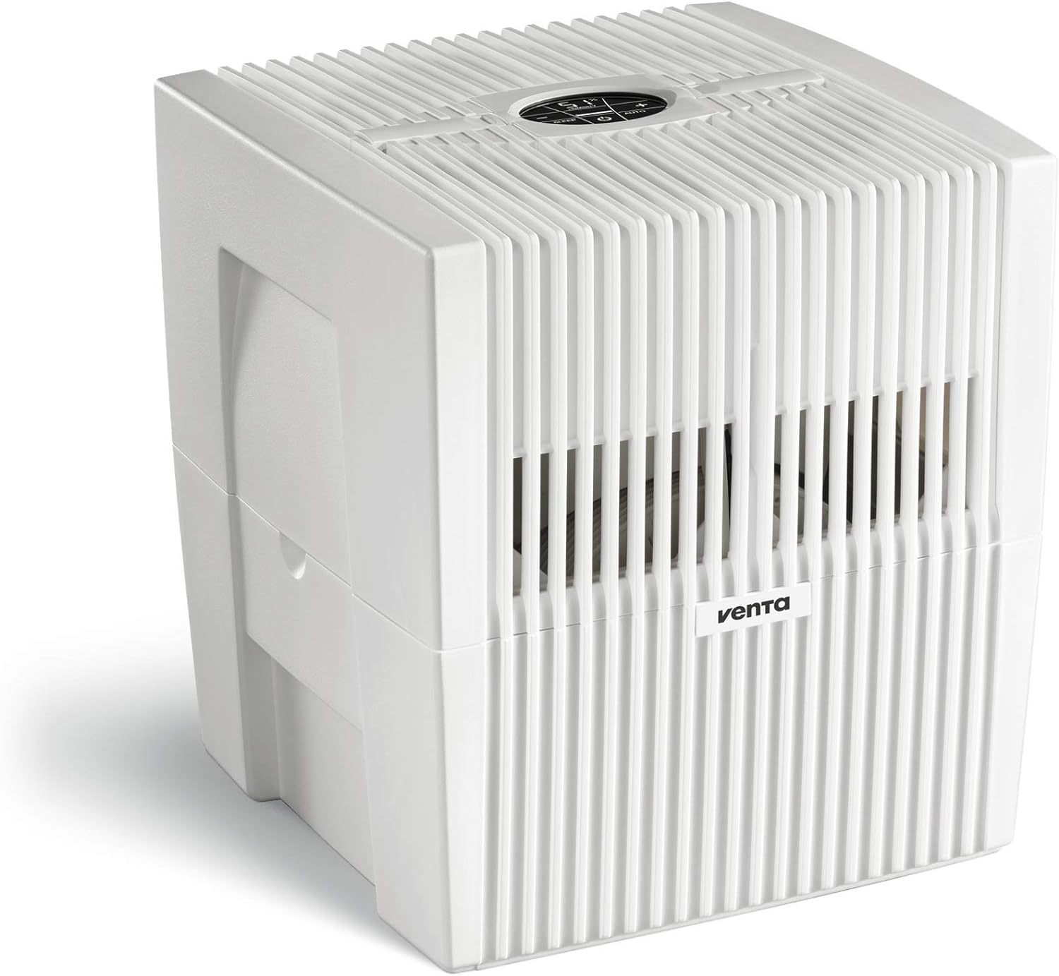 Black Humidifier - Filterless evaporative humidifier for spaces up to 645 square feet
