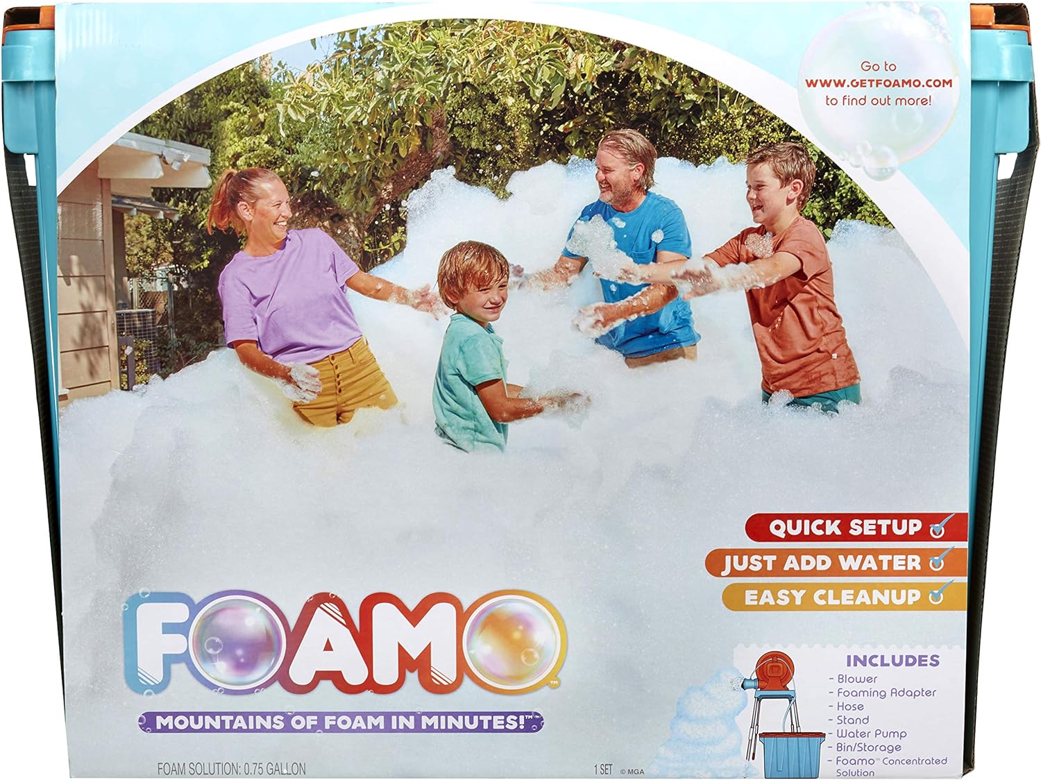 Little Tikes FOAMO Foam Machine is an Easy-to-Assemble Foam Making Toy Perfect for Birthdays, Celebrations or Any Day You Want an Awesome Foam Party