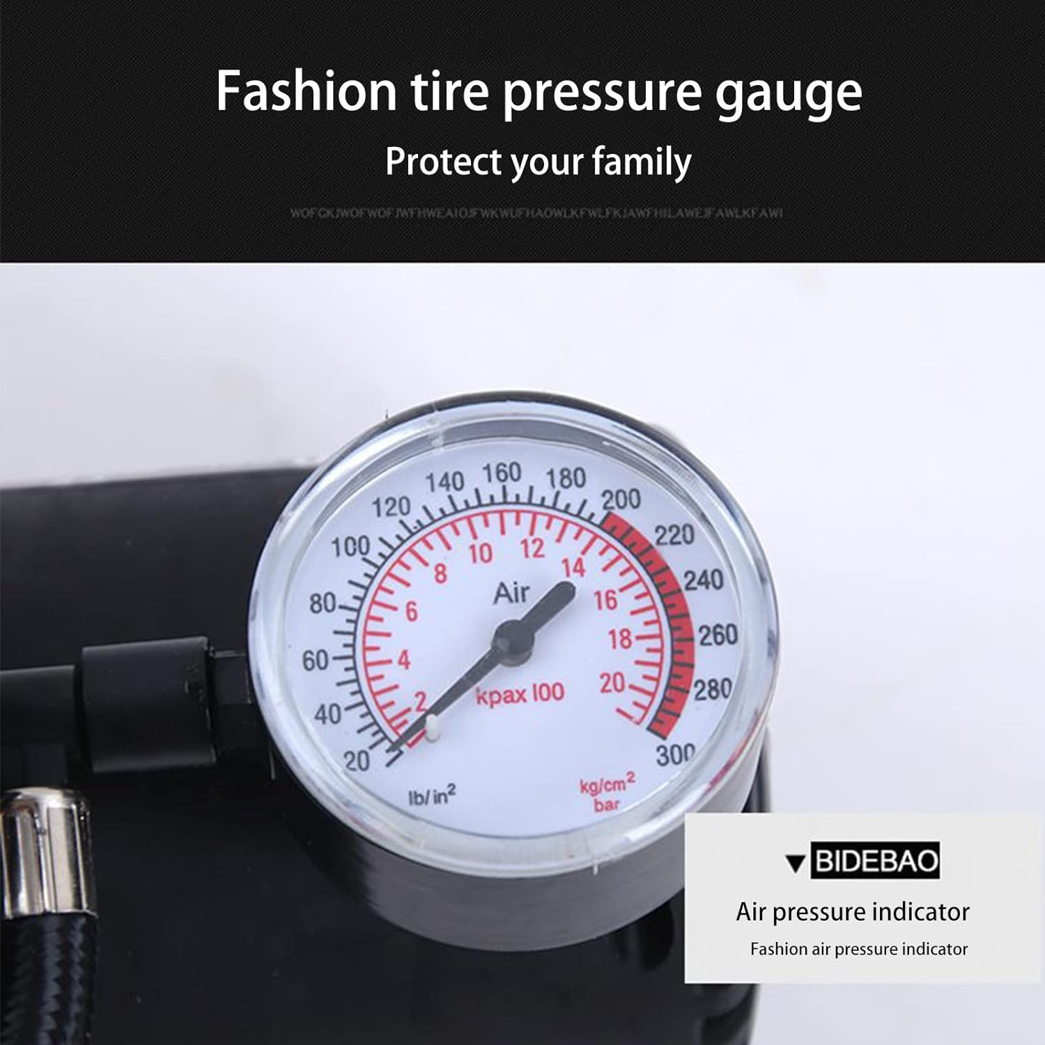 Portable Tire Inflator, 12V Portable Compressor Car Accessories Car Tire Pump with Long Power Cord and Digital Pressure Gauge 𝖠𝗂𝗋 Pump for Car Tires, Bikes, Balls