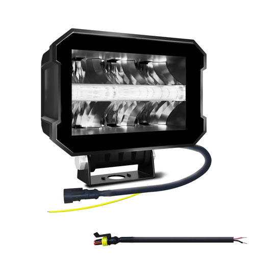 100W LED Car Wroklight High Bright DRL Spotlight 10000LM 6000K Auto Offroad SUV Headlight Truck Driving Fog Lights Headlamp 30V